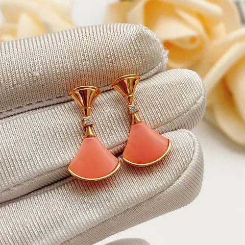 Replica Bvlgari Earrings For Women #1425866 $32.00 USD for Wholesale