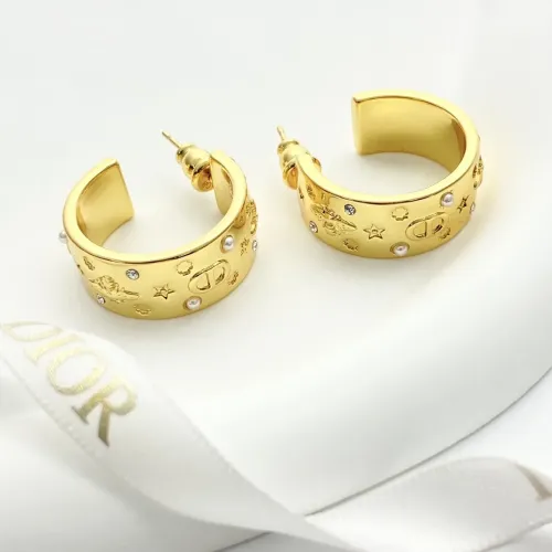 Replica Christian Dior Earrings For Women #1425868 $32.00 USD for Wholesale
