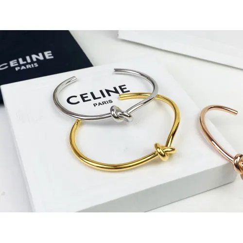 Replica Celine Bracelets In Gold #1425875 $25.00 USD for Wholesale