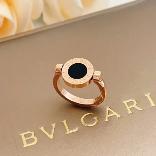 Bvlgari Rings In Rose Gold For Women #1425879 $29.00 USD, Wholesale Replica Bvlgari Rings