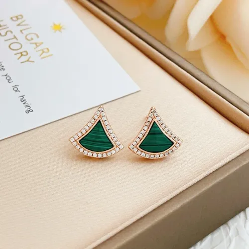 Replica Bvlgari Earrings For Women #1425888 $32.00 USD for Wholesale
