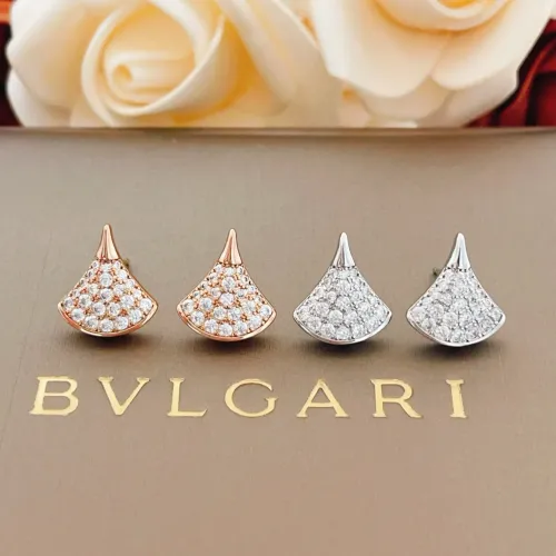 Replica Bvlgari Earrings For Women #1425890 $32.00 USD for Wholesale