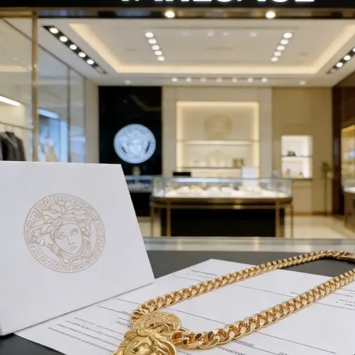 Replica Versace Necklaces #1425909 $60.00 USD for Wholesale