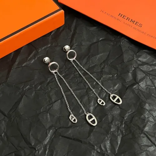 Replica Hermes Earrings For Women #1425917 $36.00 USD for Wholesale