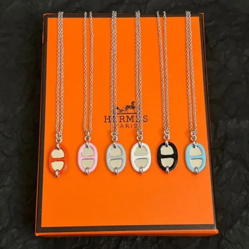Replica Hermes Necklaces #1425920 $45.00 USD for Wholesale