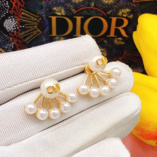 Replica Christian Dior Earrings For Women #1425999 $25.00 USD for Wholesale