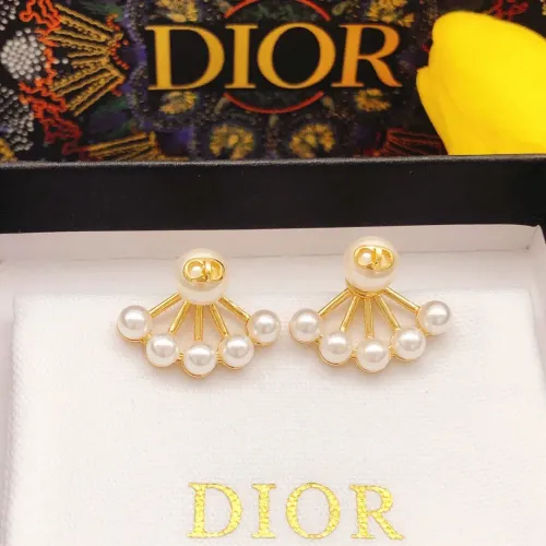 Replica Christian Dior Earrings For Women #1425999 $25.00 USD for Wholesale