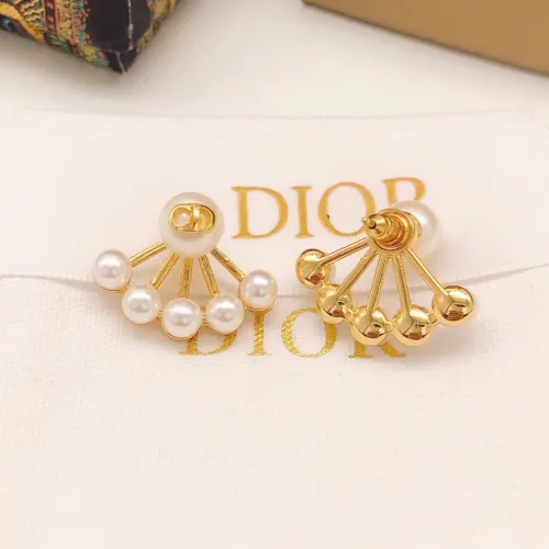 Replica Christian Dior Earrings For Women #1425999 $25.00 USD for Wholesale