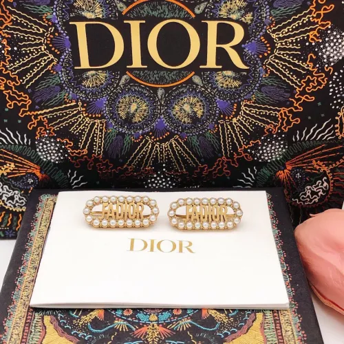 Replica Christian Dior Earrings For Women #1426008 $25.00 USD for Wholesale