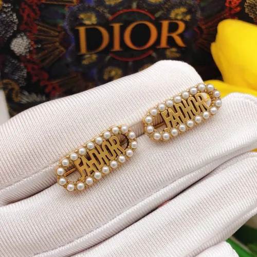 Replica Christian Dior Earrings For Women #1426008 $25.00 USD for Wholesale