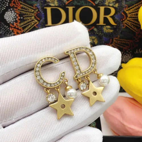Replica Christian Dior Earrings For Women #1426028 $25.00 USD for Wholesale