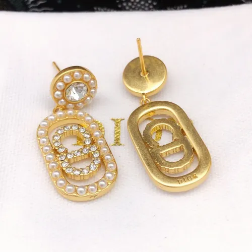 Replica Christian Dior Earrings For Women #1426029 $25.00 USD for Wholesale