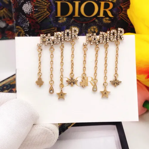 Replica Christian Dior Earrings For Women #1426035 $25.00 USD for Wholesale