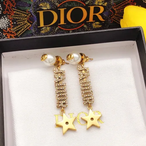 Replica Christian Dior Earrings For Women #1426048 $25.00 USD for Wholesale
