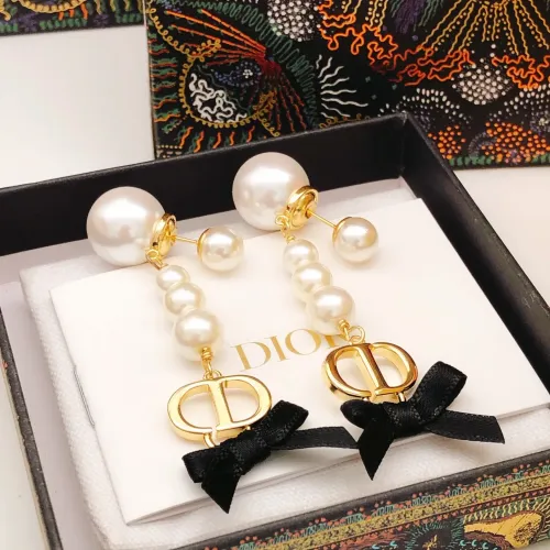 Replica Christian Dior Earrings For Women #1426056 $25.00 USD for Wholesale