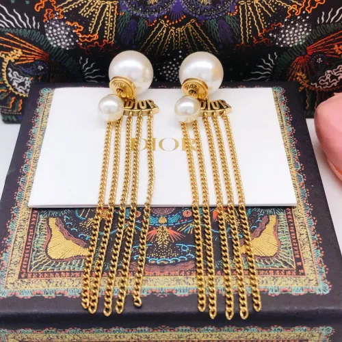 Replica Christian Dior Earrings For Women #1426058 $25.00 USD for Wholesale