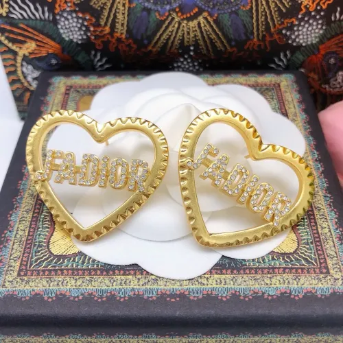 Replica Christian Dior Earrings For Women #1426075 $27.00 USD for Wholesale