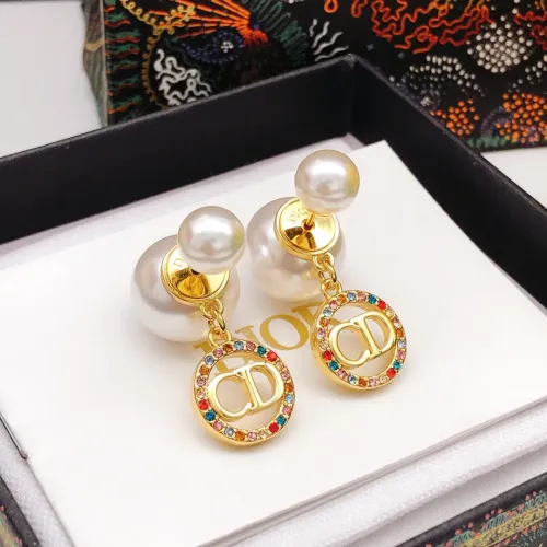 Replica Christian Dior Earrings For Women #1426078 $25.00 USD for Wholesale