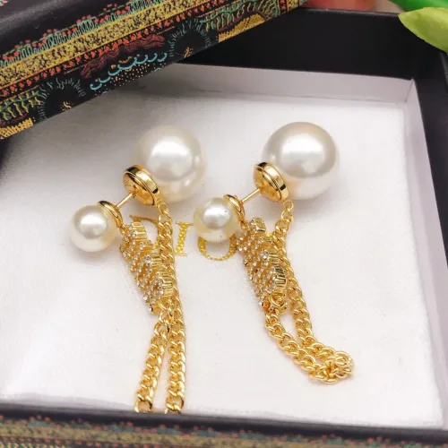 Replica Christian Dior Earrings For Women #1426080 $25.00 USD for Wholesale
