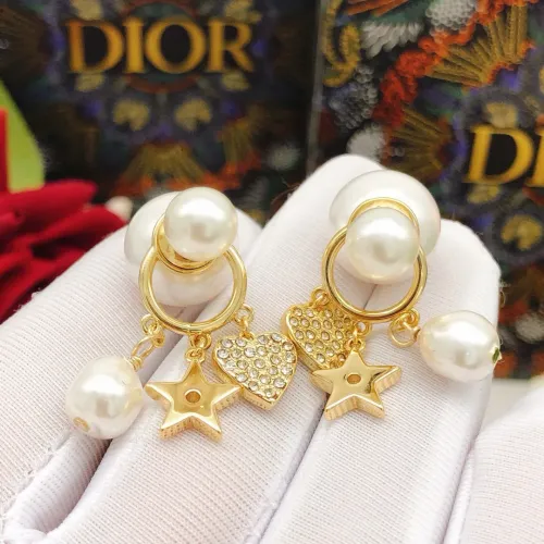 Replica Christian Dior Earrings For Women #1426090 $25.00 USD for Wholesale