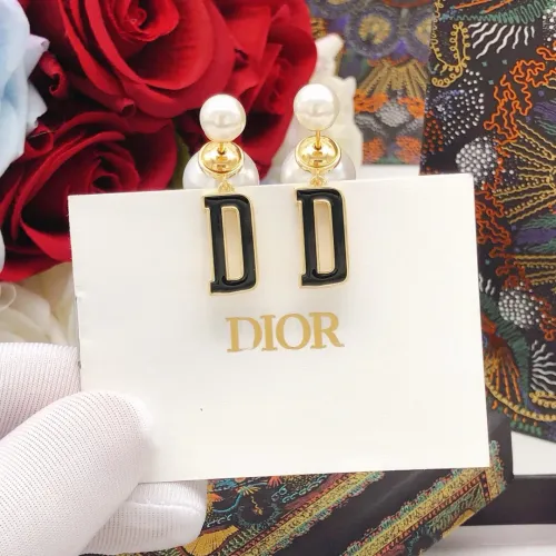 Replica Christian Dior Earrings For Women #1426095 $25.00 USD for Wholesale