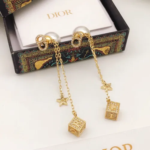 Replica Christian Dior Earrings For Women #1426097 $27.00 USD for Wholesale