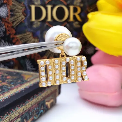 Replica Christian Dior Earrings For Women #1426107 $27.00 USD for Wholesale