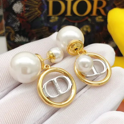 Replica Christian Dior Earrings For Women #1426112 $25.00 USD for Wholesale
