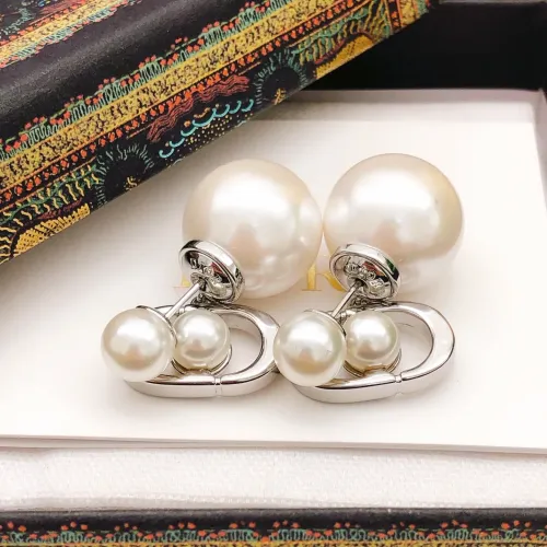 Replica Christian Dior Earrings For Women #1426121 $27.00 USD for Wholesale