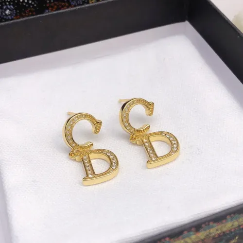Replica Christian Dior Earrings For Women #1426145 $25.00 USD for Wholesale