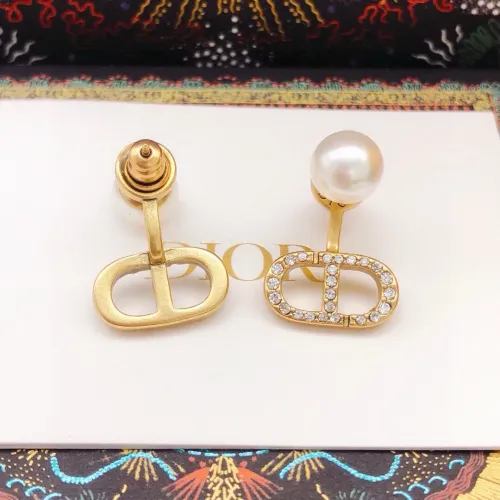 Replica Christian Dior Earrings For Women #1426146 $25.00 USD for Wholesale
