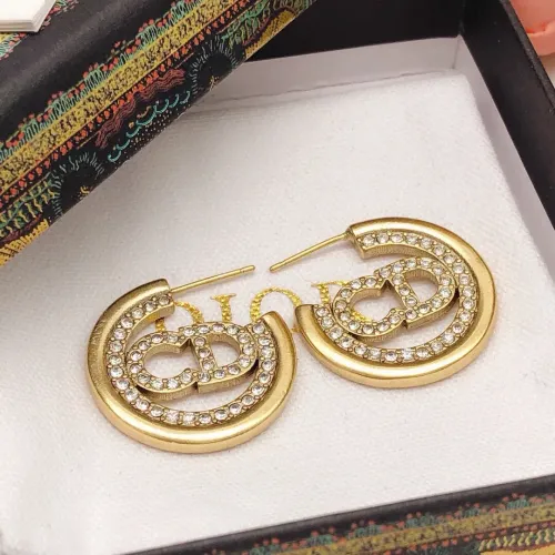 Replica Christian Dior Earrings For Women #1426158 $25.00 USD for Wholesale