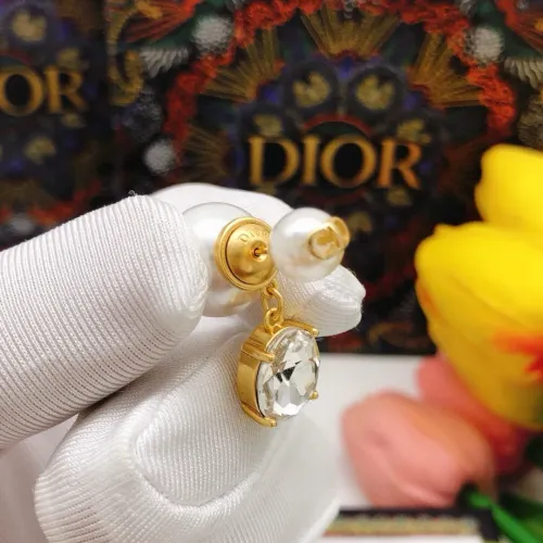 Replica Christian Dior Earrings For Women #1426163 $25.00 USD for Wholesale