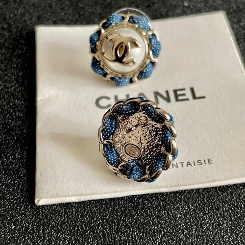 Replica Chanel Earrings For Women #1426295 $32.00 USD for Wholesale