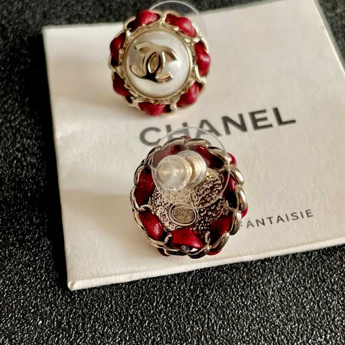 Replica Chanel Earrings For Women #1426296 $32.00 USD for Wholesale