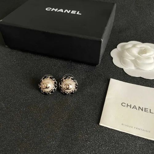 Replica Chanel Earrings For Women #1426297 $32.00 USD for Wholesale