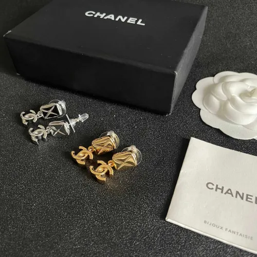 Replica Chanel Earrings For Women #1426301 $32.00 USD for Wholesale