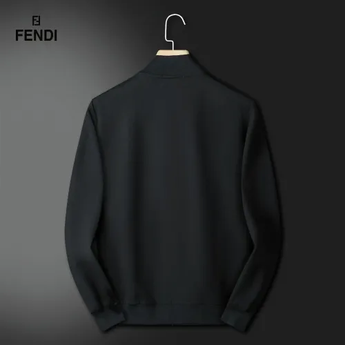 Replica Fendi Tracksuits Long Sleeved For Men #1426379 $80.00 USD for Wholesale