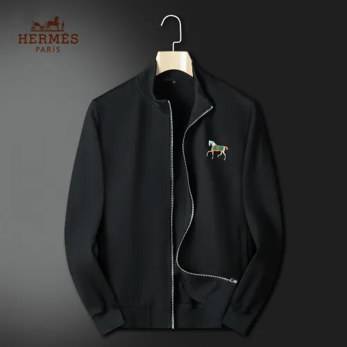 Replica Hermes Tracksuits Long Sleeved For Men #1426381 $80.00 USD for Wholesale