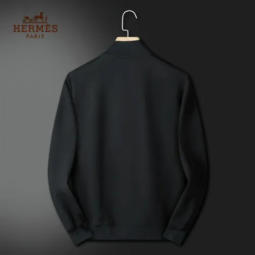 Replica Hermes Tracksuits Long Sleeved For Men #1426381 $80.00 USD for Wholesale
