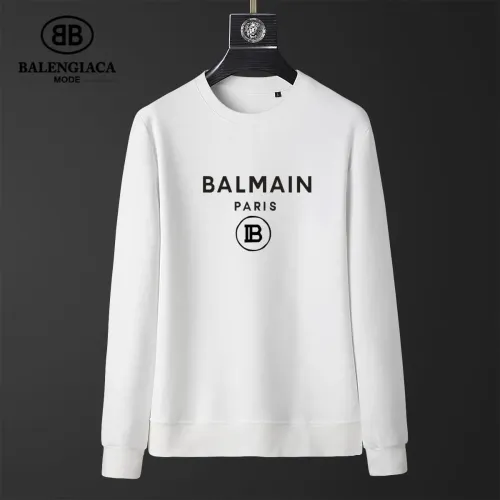 Balmain Hoodies Long Sleeved For Men #1426471 $39.00 USD, Wholesale Replica Balmain Hoodies