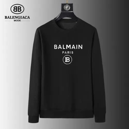 Balmain Hoodies Long Sleeved For Men #1426472 $39.00 USD, Wholesale Replica Balmain Hoodies