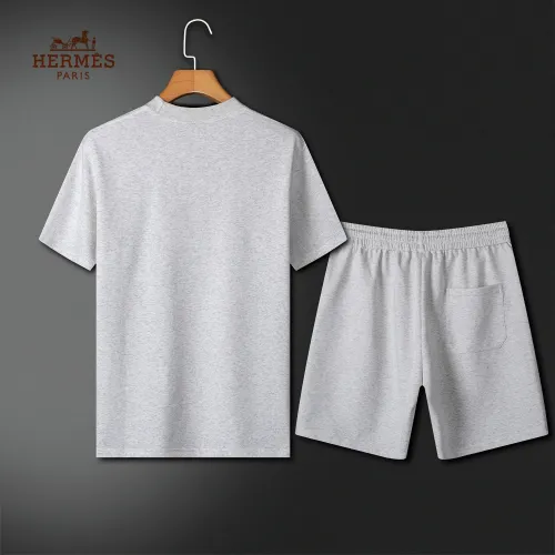 Replica Hermes Tracksuits Short Sleeved For Men #1426557 $64.00 USD for Wholesale