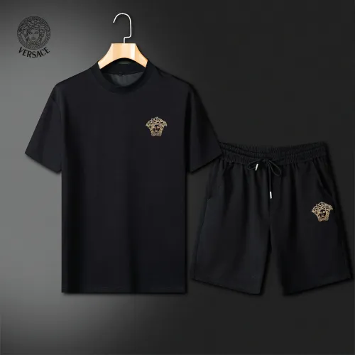Versace Tracksuits Short Sleeved For Men #1426593 $64.00 USD, Wholesale Replica Versace Tracksuits