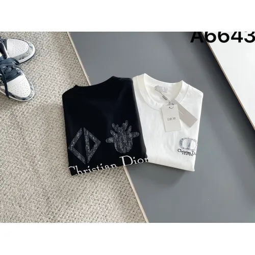 Replica Christian Dior T-Shirts Short Sleeved For Unisex #1426670 $42.00 USD for Wholesale