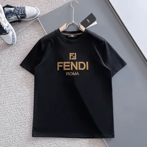 Fendi T-Shirts Short Sleeved For Unisex #1426677 $42.00 USD, Wholesale Replica Fendi T-Shirts