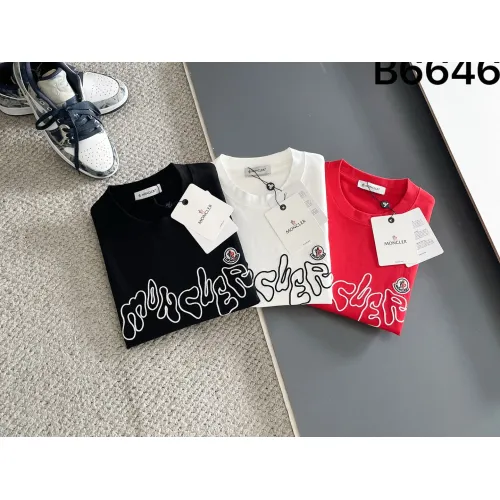 Replica Moncler T-Shirts Short Sleeved For Unisex #1426682 $42.00 USD for Wholesale