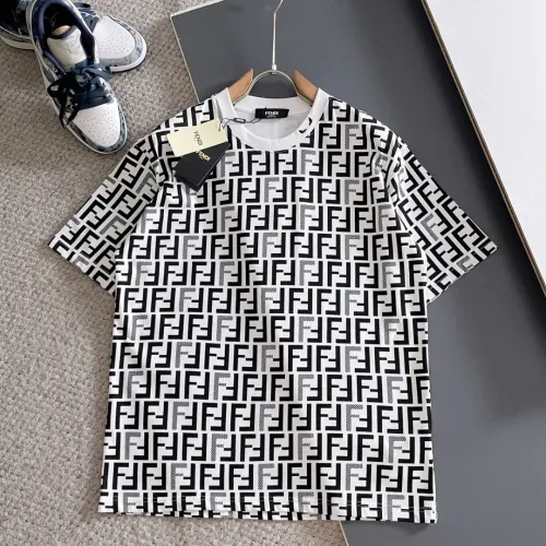 Fendi T-Shirts Short Sleeved For Unisex #1426690 $42.00 USD, Wholesale Replica Fendi T-Shirts