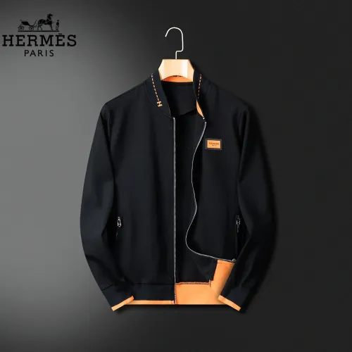 Replica Hermes Tracksuits Long Sleeved For Men #1426786 $92.00 USD for Wholesale