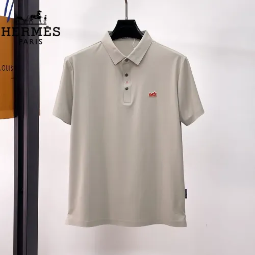 Hermes T-Shirts Short Sleeved For Men #1426879 $48.00 USD, Wholesale Replica Hermes T-Shirts